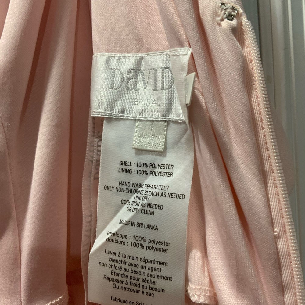 BRAND NEW Petal David’s Bridal Bridesmaid Dress - Picture 5 of 5